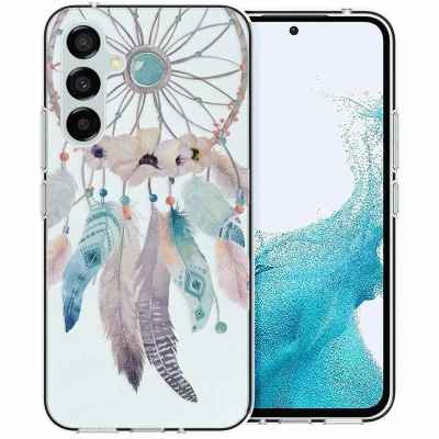 Afbeelding van iMoshion hoesje Geschikt voor Samsung Galaxy A54 (5G) Siliconen Design Meerkleurig / Dreamcatcher