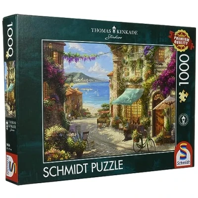 Image de Puzzle CafÂ‚ sur la Riviera italienne, 1000 pcs