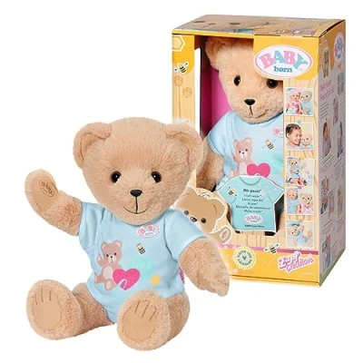 Afbeelding van BABY born Beer Blauw Knuffel