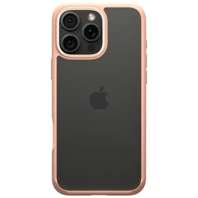 Afbeelding van Spigen Ultra Hybrid TPU Back Cover Roze/Transparant Apple iPhone 16 Pro Max