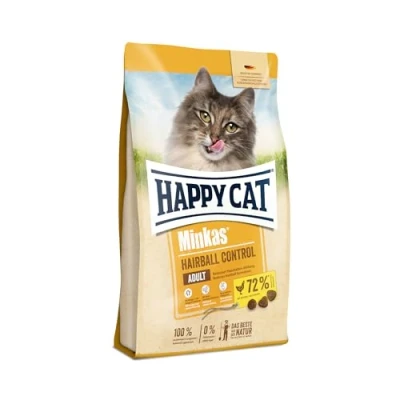 Afbeelding van Happy Cat Minkas Haarbal Controle Gevogelte 500g