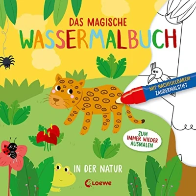 Afbeelding van Das magische Wassermalbuch In der Natur