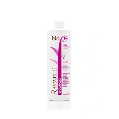 Afbeelding van Raywell Tea Shampoo tegen Haaruitval Voor Vrouwen Zonder Parabenen &amp; SLS 1000 ml