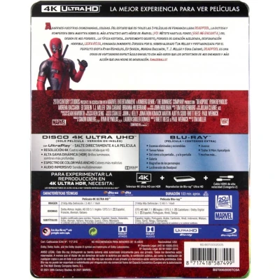 Afbeelding van Deadpool [Blu Ray 4K]+[Blu Ray]