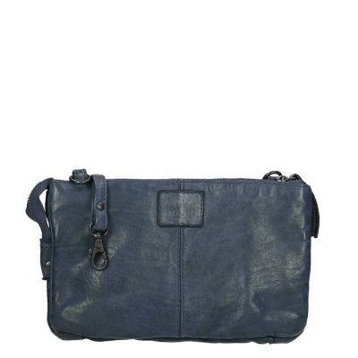Afbeelding van Bear Design Cow Lavato Clutch blue Damestas