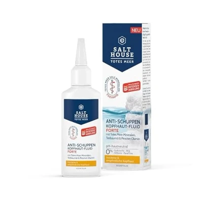 Afbeelding van Salthouse Morte Meer Therapy Anti roos vloeistof voor de hoofdhuid, intense en rustgevende 75 ml