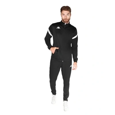 Afbeelding van Kappa Dalcito Uniseks trainingspak, zwart/wit, 4XL