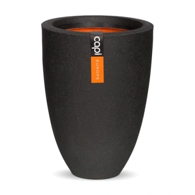 Afbeelding van Bloempot Urban Smooth elegant laag 36x47 cm zwart KBL782