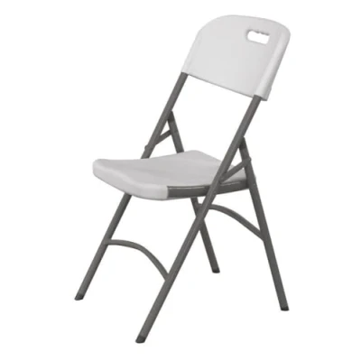 Afbeelding van Hendi Catering stoel Lichtgrijs, HDPE (Hoge dichtheid Polyethyleen), 44(b)x54(d)x84(h)cm, 810965