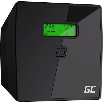 Afbeelding van GREEN CELL UPS Microsine 1000VA 700W Met LCD Scherm