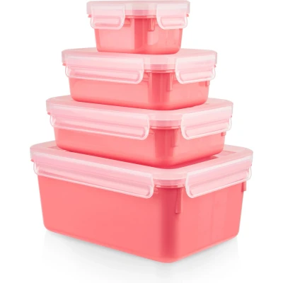 Afbeelding van Tefal MasterSeal Colour Vershouddozenset 4 delig Roze