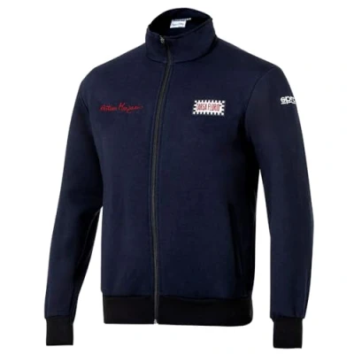 Afbeelding van Sparco Full Zip Sweatshirt Targa Florio F2 Marineblauw / 3XL