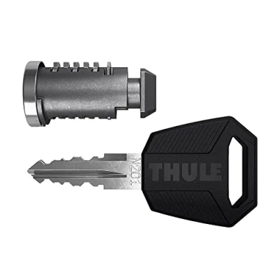 Afbeelding van Thule One Key System Fietsendragers Accessoire Black 6 lock cylinders