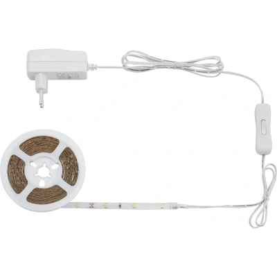Afbeelding van Briloner Leuchten LED SUPERLINE strip 5m incl. aan en uitschakelaar 150x wit 3.000K warm