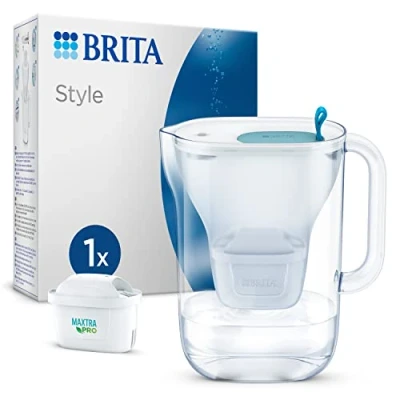 Afbeelding van BRITA Waterfilterkan Style Cool Blue 2,4l