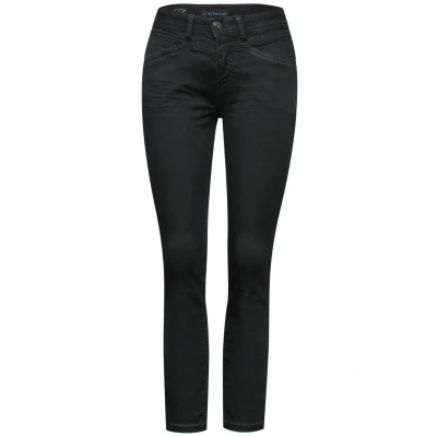 Afbeelding van Street One Slim fit jeans, Dames, Maat: 29x30, Schwarz