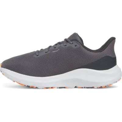 Afbeelding van Under Armour Charged Pursuit 4 Hardloopschoenen voor op de weg, Heren, Maat: 41, Castlerock/anthracite/blaze orange Textiel/ synthetisch