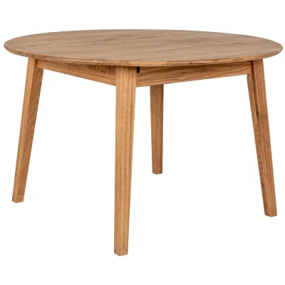 Afbeelding van House Nordic Eettafel Metz Eikenhout Naturel Uitschuifbaar 118 158cm