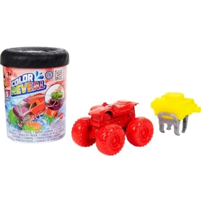 Afbeelding van Hot Wheels Monstertrucks Color Reveal Speelgoedvoertuig