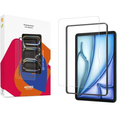 Afbeelding van Accezz Screenprotector Geschikt voor iPad Air 11 inch (2024) M2 Glass + Applicator tablet