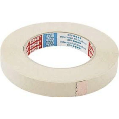 Afbeelding van TESA 4330 topkwaliteit papieren maskeringstape chamois 100mm x 50m 04330 00029 00