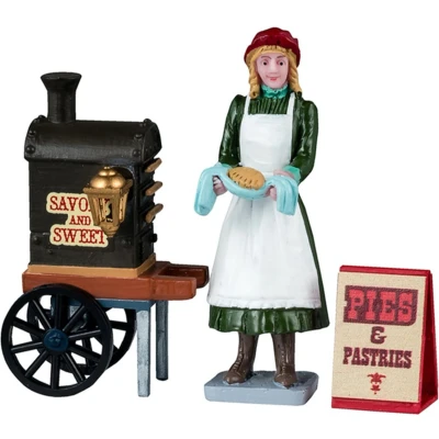 Afbeelding van Lemax Savory &amp; Sweet Pies Pastries Set van 3