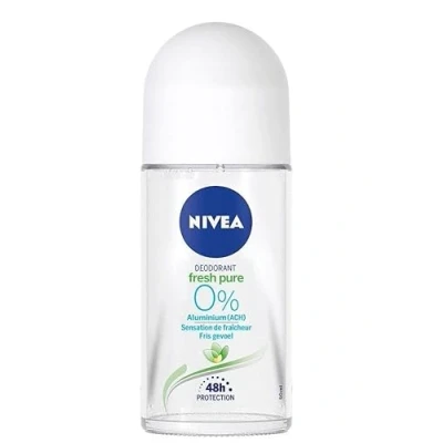 Afbeelding van 6x Nivea Deodorant Roller Pure &amp; Natural Jasmine 50 ml
