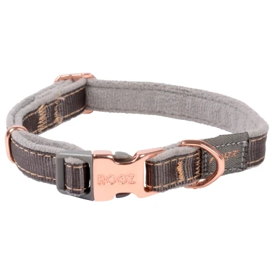 Afbeelding van Rogz Urban Halsband Duifgrijs&amp;Grijs&amp;Rosé Hondenhalsband S