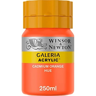 Afbeelding van Winsor &amp; Newton Galeria Acrylverf 250ml Cadmium Orange Hue