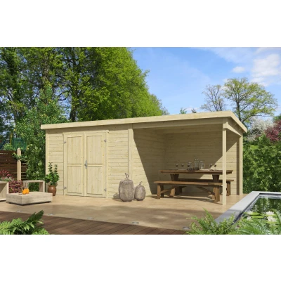 Afbeelding van Tuinhuis Kjeld 550x250 cm