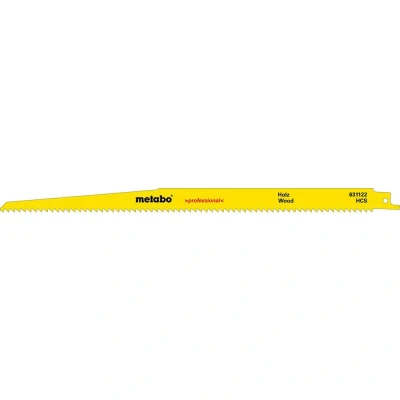 Afbeelding van Metabo reciprozaagbladen hout HCS 2 st. 300x1,25 mm/4,1