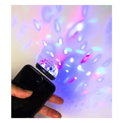 Afbeelding van Iphone Discolamp Zwart