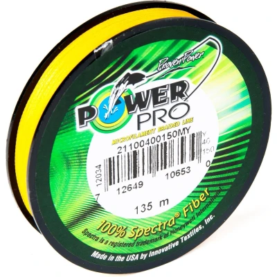 Afbeelding van Power Pro Geel Gevlochten lijn 0.15 mm 9 kg 135 m