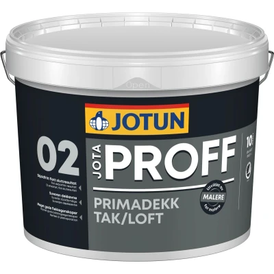 Afbeelding van Jotun Jotaproff Primadekk 10 Liter Wit Muurverf