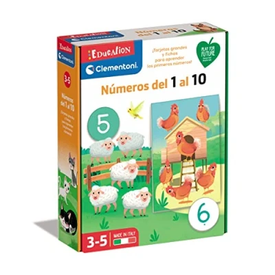 Afbeelding van Educatief Spel Clementoni Aprende los Números del 1 al 10 (ES)
