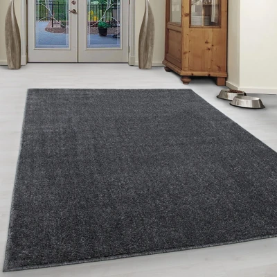 Afbeelding van Basics Effen Vloerkleed Grijs Laagpolig 200x290 cm