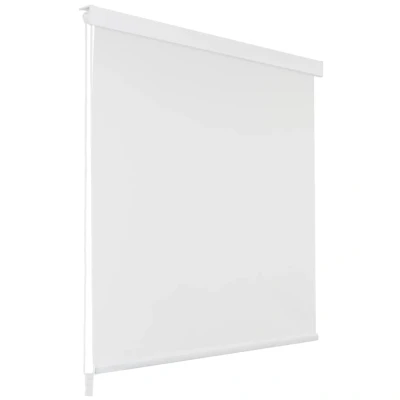 Afbeelding van Rolgordijn voor douche 100x240 cm wit