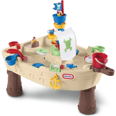 Afbeelding van Little Tikes Watertafel Anchors Away Pirate Ship Kunststof Diverse Onderdelen Meerkleurig Geschikt voor Kinderen vanaf 1,5 jaar Speelgoed