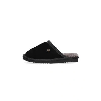 Afbeelding van Warmbat Australia Classic Pantoffels voor kinderen, Maat: 31, Zwart Veloursleer