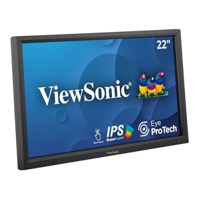 Afbeelding van Viewsonic TD2223 LED monitor Energielabel E (A G) 55.9 cm (22 inch) 1920 x 1080 Pixel 16:9 5 ms DVI, HDMI, VGA TN LCD