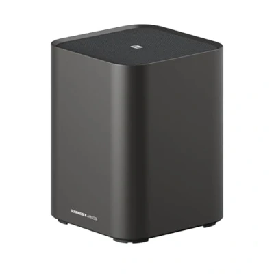 Afbeelding van Sennheiser AMBEO Sub voor tv en muziek EU stekker meeslepend geluid 3D surround diepe bas tot 27 Hz geïntegreerde 8 inch behuizing met versterker klasse D 350 W, compatibel de serie