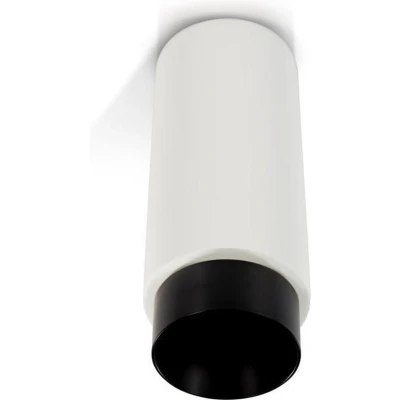 Afbeelding van V tac Plafondlamp Vt 865 Gu10 35w 20 X 8 Cm Staal Wit/zwart