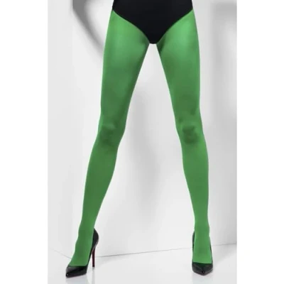 Afbeelding van Smiffys Ondoorzichtige panty groen