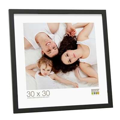 Afbeelding van Deknudt Frames Fotolijst Zwart S43AK2 Voor foto: 20x20 cm