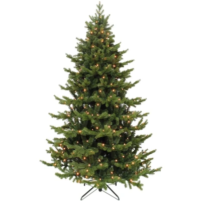 Afbeelding van Triumph Tree Sherwood Deluxe Kunstkerstboom met LED Verlichting H185 x Ø127 cm Groen