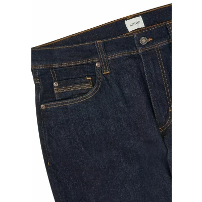 Afbeelding van Mustang Heren Jeans Broeken Washington regular/straight Fit Blauw Volwassenen
