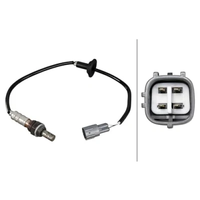 Afbeelding van HELLA 6PA 358 221 601 Lambdasonde Diagnosesonde TOYOTA: Yaris II Hatchback