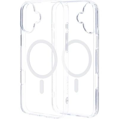 Afbeelding van Mobiparts hoesje geschikt voor Apple iPhone 16 Plus Hardcover MagSafe Transparant