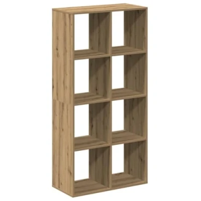 Afbeelding van vidaXL Kamerscherm / boekenkast 69,5x29x137,5 cm hout artisanaal eiken