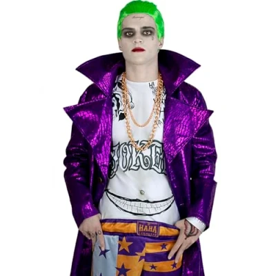 Afbeelding van FUNIDELIA Joker Kostuum Set Suicide Squad voor Mannen Maat: M L